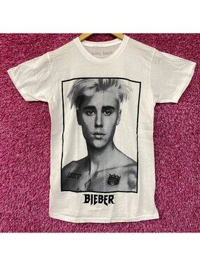 Justin Bieber Purpose Album Poster T-Shirt Small